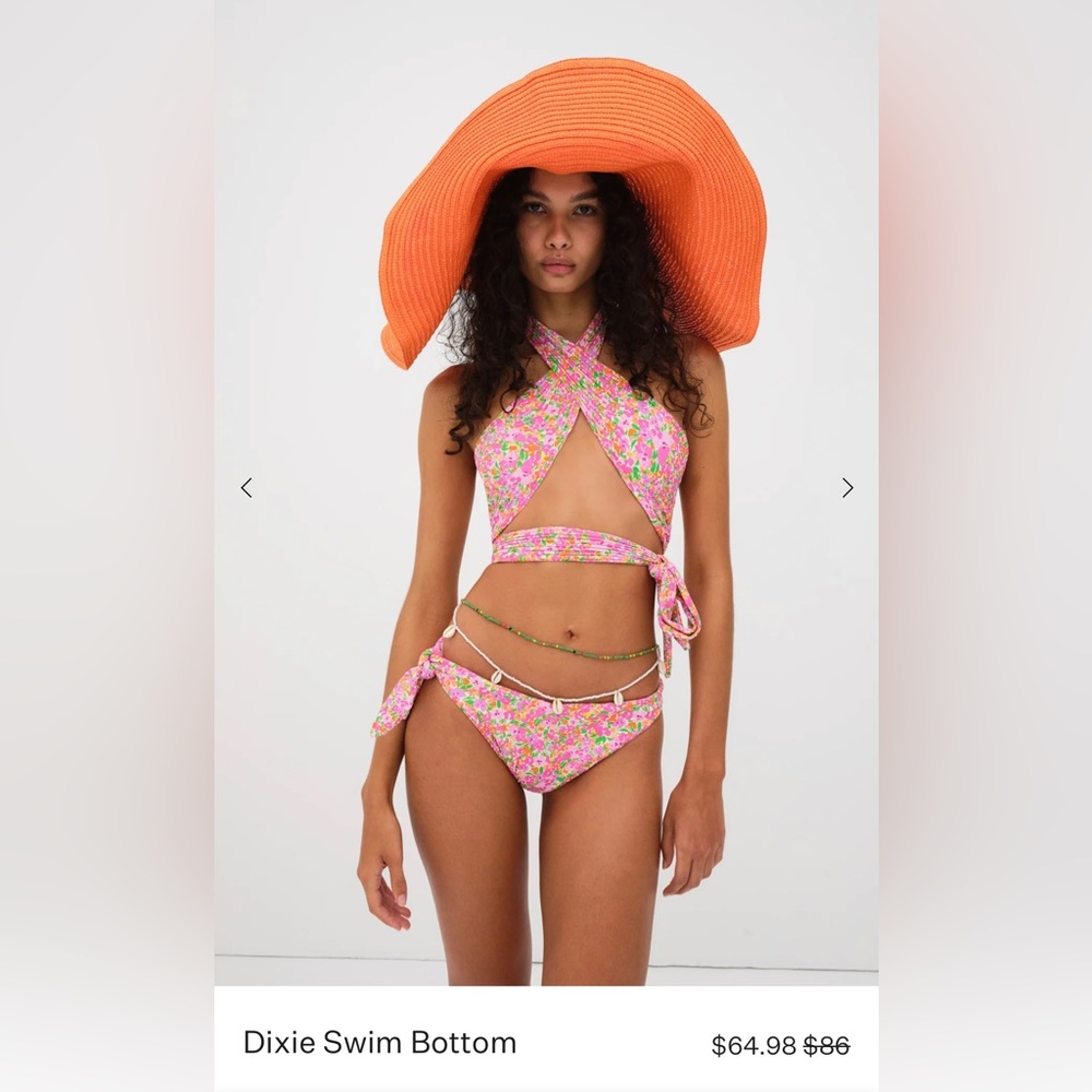 BRAND NEW For Love and Lemons Bikini set
